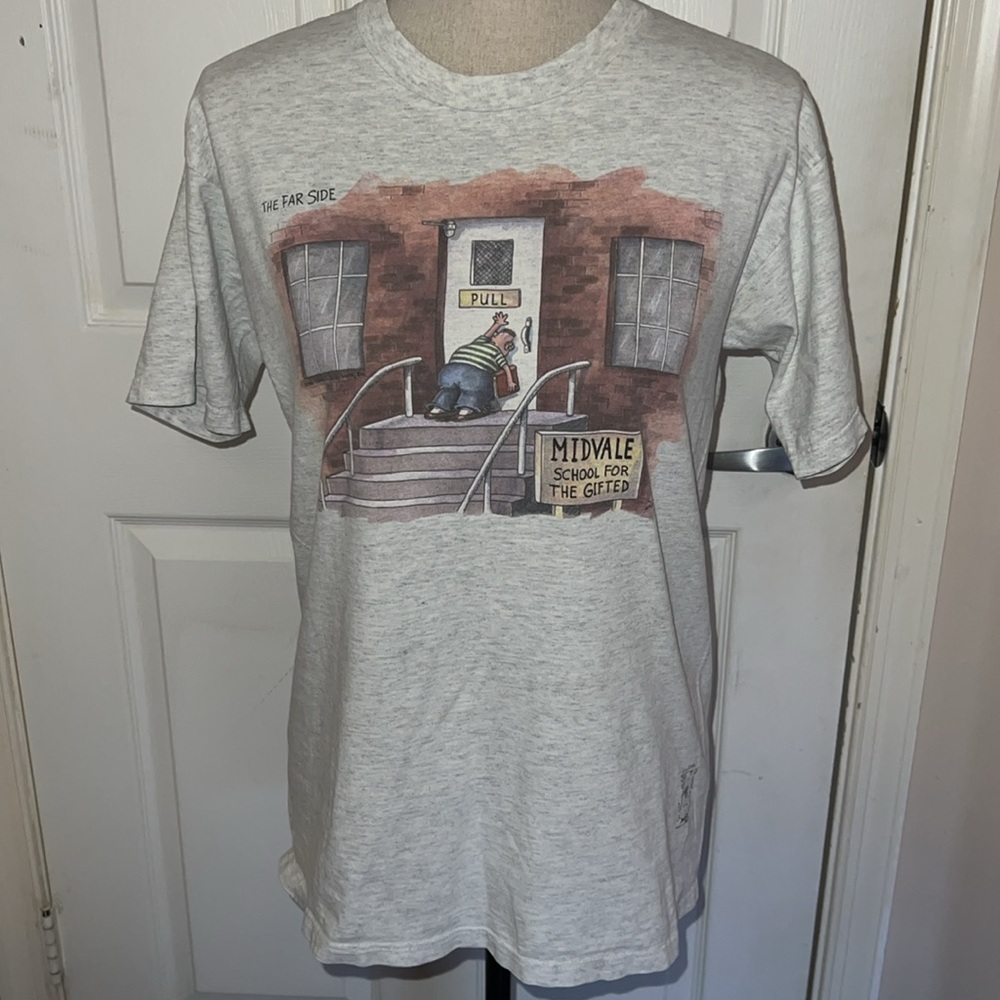 VTG The Far Side Funny Graphic Tee